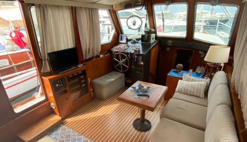 cena e pernottamento in barca